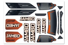Team Corally Body Decal Sheet Jambo XP 6S 1 pc /...