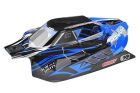 Team Corally Polycarbonate Body Asuga ASUGA XLR Painted BLUE Cut 1 pc / C-00180-857-B