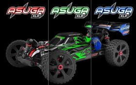 Team Corally Buggy ASUGA XLR 6S Roller ohne Elektronik / C-00488