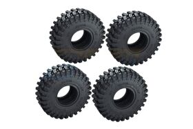 GPM TRX-4M 1.0 HighGrip-Gummi-Reifen mit Einlagen...