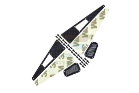 GPM TRX-4M Kotflügel vorn Metal-Schutz schwarz...