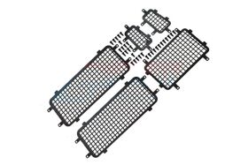 GPM TRX-4M Fenster-Gitter Metall Seite&hinten...