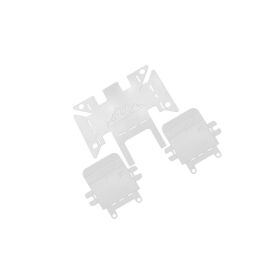 GPM TRX-4M Metall Skid-Platten silber Universal /...