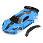 PROTOform 1/7 Chevy Corvette C8 Painted Body (Blue) Felony / PRM157713