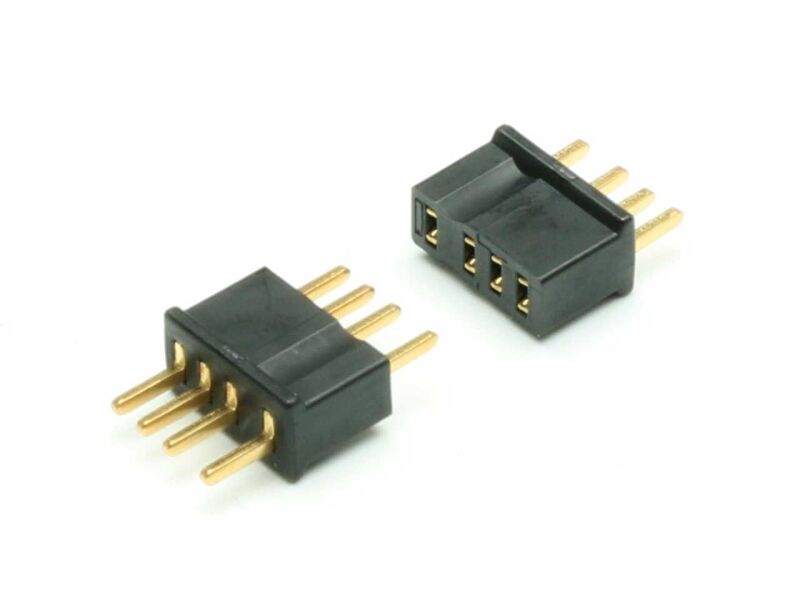 PICHLER Micro Stecker 4B (4-polig) (VE=10 Paar) / 15869