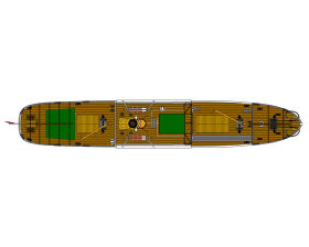 TÜRKMODELL Standmodell Modellbausatz Panderma Frachter 1:87 Holzbausatz / 24557