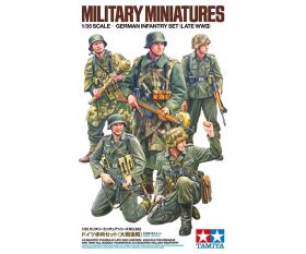 TAMIYA 1:35 Fig-Set Dt. Infanterie 1943-45 (5) / 300035382