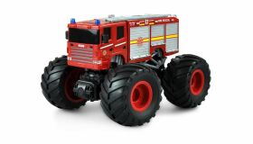Amewi Monster Feuerwehr Truck 1:18 RTR rot / blau