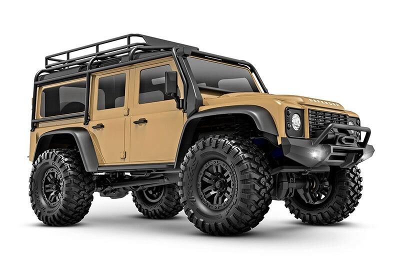 TRAXXAS TRX-4M Landrover Defender 4x4 tan 1/18 Crawler RTR / TRX97054-1TAN