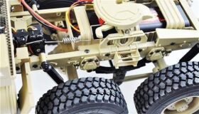 AMEWI U.S. Militär Truck V2 8x8 1:12 Zugmaschine / Kipper / Schwerlast Sattelauflieger