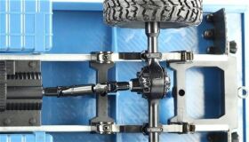 Amewi GAZ-66 LKW 4WD 1:16 RTR blau-weiß / grün / 22323 / 22324