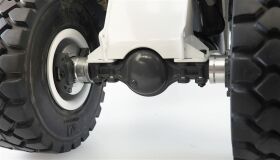 AMEWI Hydraulik Radlader G211H 1:14, Metall RTR weiß / gelb