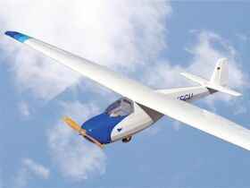 PICHLER ARF Motorsegler Motorspatz V2 (weiß/blau) /...