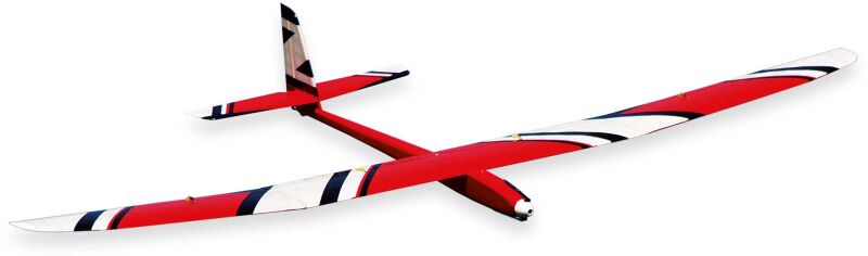 Robbe Modellsport Slider Q / QE High Performance 4-Klappen Elektroflugmodell, Sperrholz/Balsa-Holzbausatz