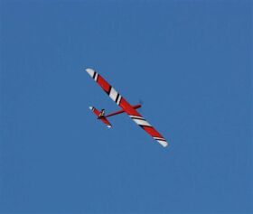 Robbe Modellsport Slider Q / QE High Performance 4-Klappen Elektroflugmodell, Sperrholz/Balsa-Holzbausatz