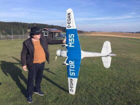 Extron ARF Fertigmodell / Combo Set Messerschmitt M35 / 2200mm