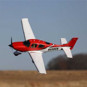 E-Flite Flugmodell Cirrus SR22T Red 1.5m PNP / BNF Basic