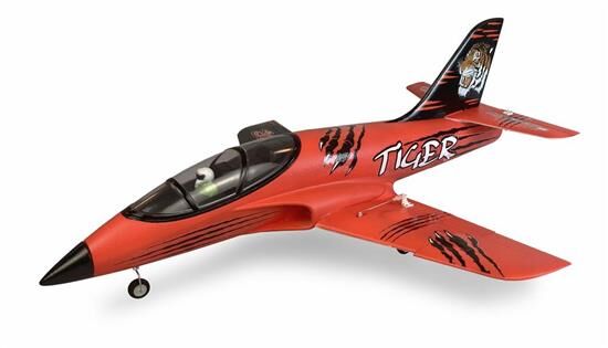 AMEWI AMXFlight Tiger S Jet 50mm EDF PNP rot,gelb