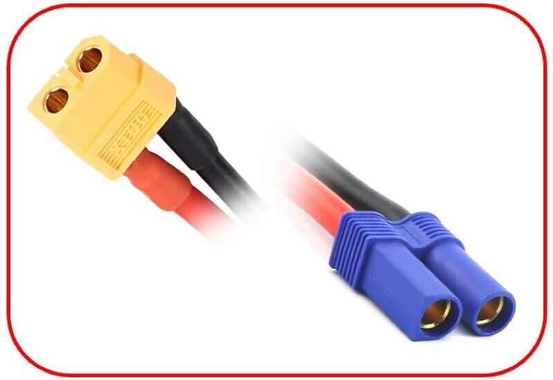 ABSIMA Ladekabel XT60 passend für EC5 15cm / 3040054