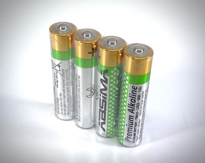 ABSIMA AAA/Micro Premium Alkaline Batterien 1.5V (4er-Pack) / 4120012
