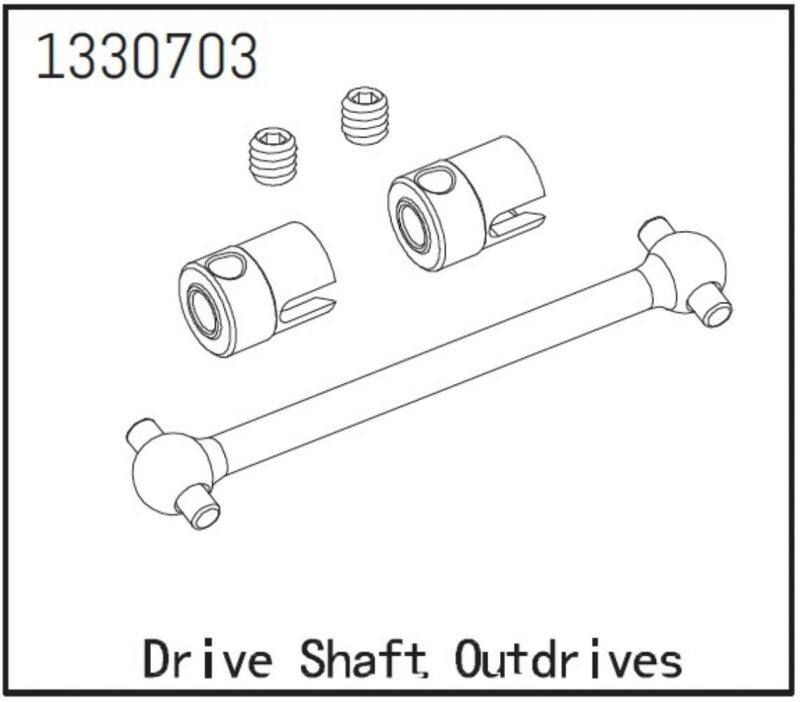 ABSIMA Antriebswelle- und Mitnehmerset - BronX / 1330703
