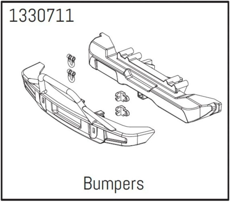 ABSIMA Stoßfänger Set v/h - BronX / 1330711