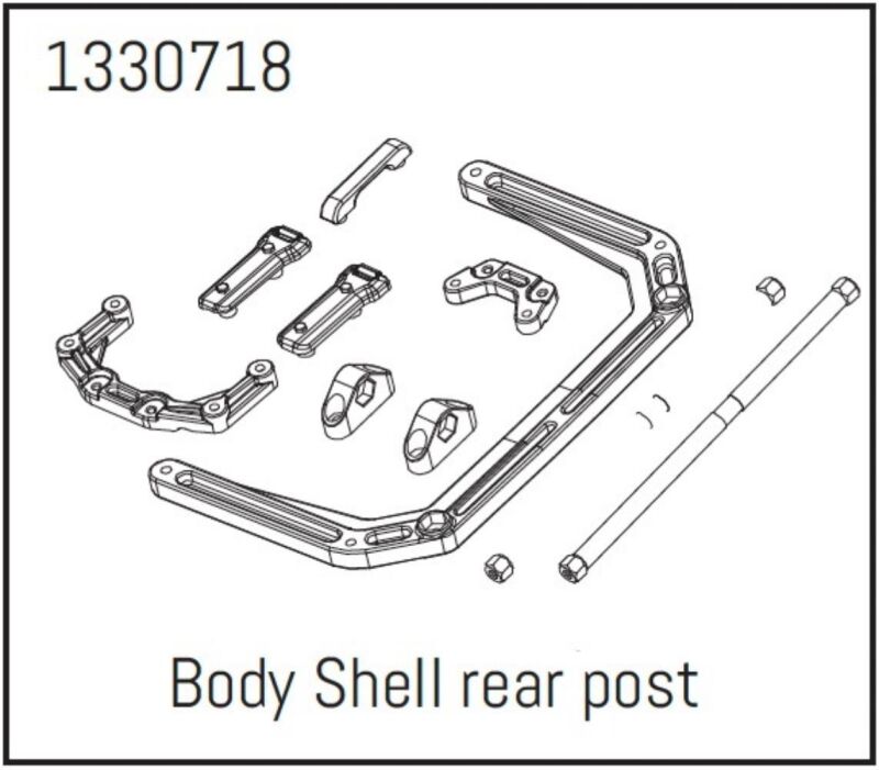 ABSIMA Hinteres Karosserie-Montageset - BronX / 1330718