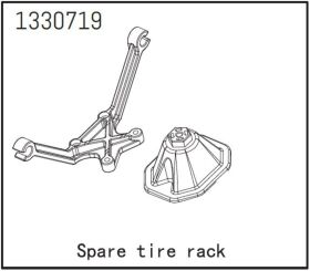 ABSIMA Ersatzradhalterung - BronX / 1330719
