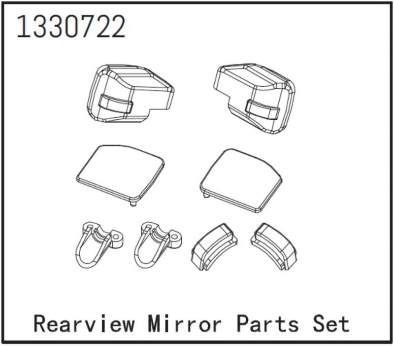 ABSIMA Rückspiegel Teileset - BronX / 1330722