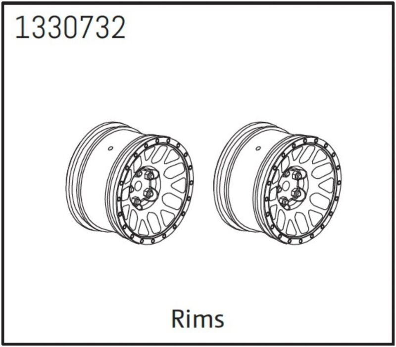 ABSIMA Felgen (2 St.) - BronX / 1330732