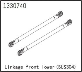 ABSIMA Linkset vorne/unten - BronX / 1330740