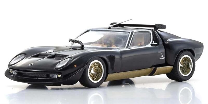 Kyosho 1:43 Lamborghini Miura SVR 1970 Black-Gold / KS03203BKG