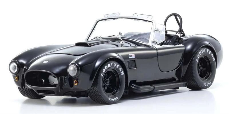 Kyosho 1:18 Shelby Cobra 427 S/C Spider 1962 Black / KS08047BK