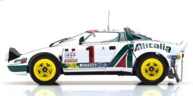 Kyosho 1:18 Lancia Stratos HF S.Munari Winner Monte Carlo 1977 Nr.1 / KS08130A2