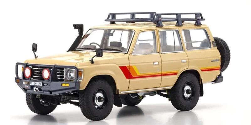 Kyosho 1:18 Toyota Land Cruiser 60 1980 Beige / KS08956XBE