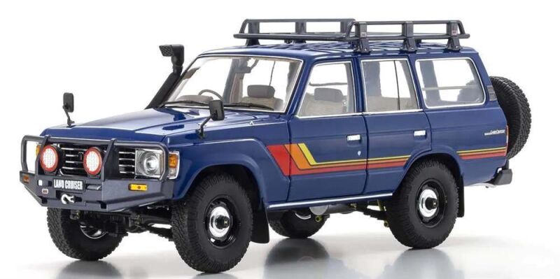 Kyosho 1:18 Toyota Land Cruiser 60 1980 Blau / KS08956XBL