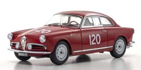 Kyosho 1:18 Alfa Romeo Giuletta SV Mille Miglia 1956...