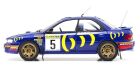 Kyosho 1:18 Subaru Impreza Carlos Sainz Winner Monte Carlo 1995 Nr.5 / KS08962B
