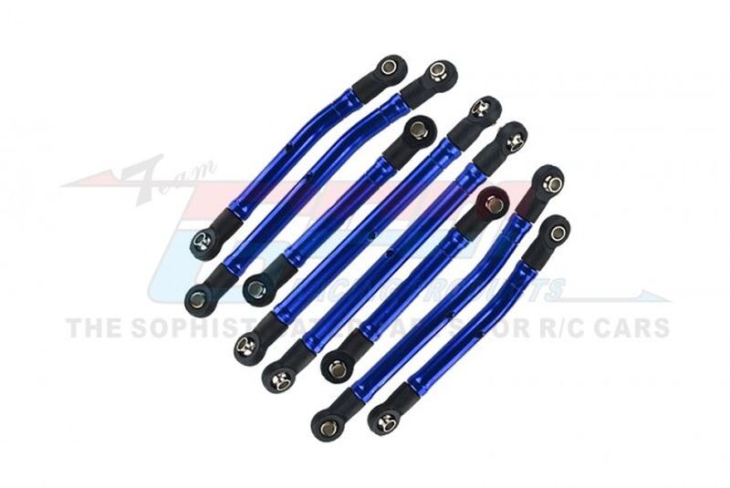 GPM TRX-4M Bodenfreiheit-Kit verstellbar 7075-T6 Aluminium blau / TRX4M160AB