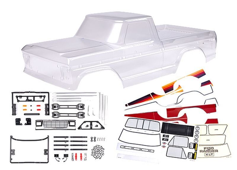 TRAXXAS TRX-4 High Trai Karosserie 1979 Ford F-150 klar mit Anbauteilen / TRX9230