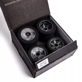 HOTRACE SET OF LENS TYRES 1\8 REAR SO- FRONT SO /...
