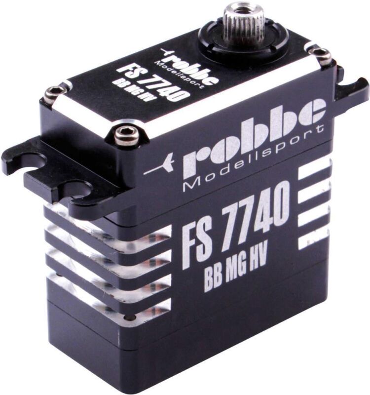 Robbe Modellsport FS 7740 BB MG HV WP Digital BL Servo Aluminium Gehäuse, wasserdicht, Brushless / 9124