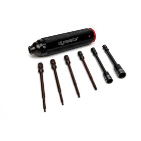 DYNAMITE 7 in 1 1/4" Drive Tool Set w/Handle / DYNT1229