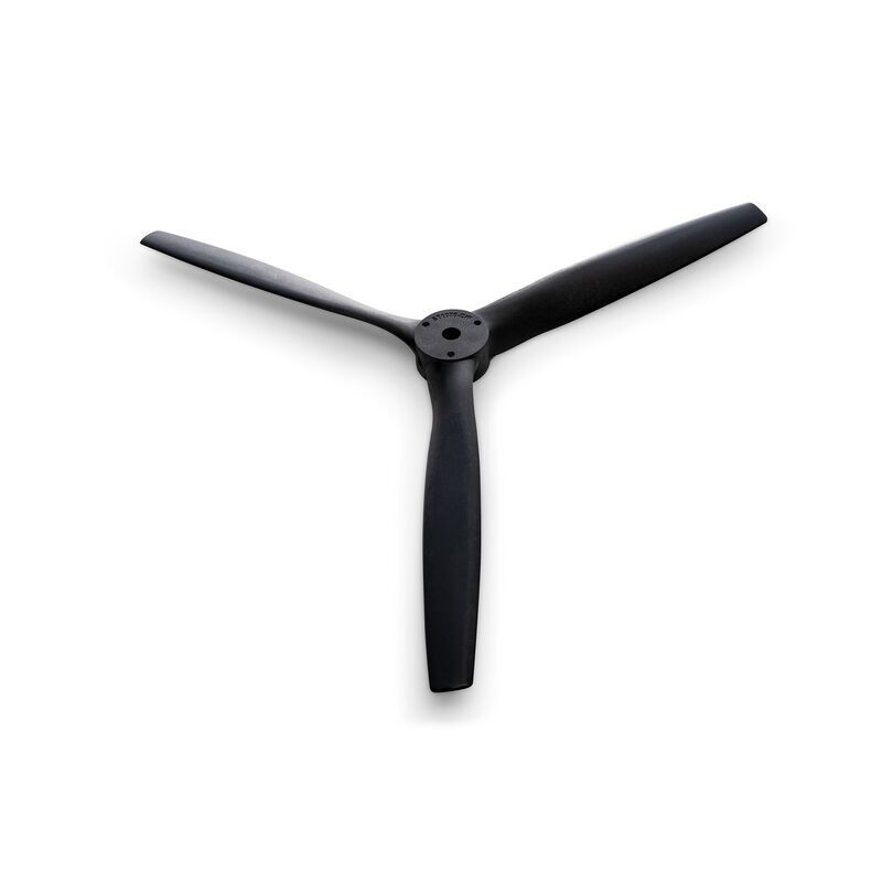 E-flite Ersatzteil 3-Blade Propeller 10x7 CW (Fits-Red Adapter) / EFLP10073B
