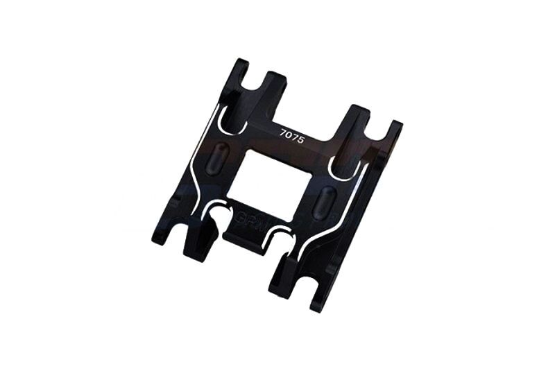 GPM TRX-4M Alu 7075-T6 Chassis Skid-Plate schwarz / TRX4M038BBK