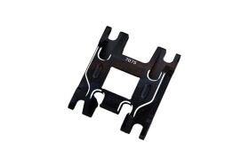 GPM TRX-4M Alu 7075-T6 Chassis Skid-Plate schwarz /...