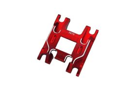 GPM TRX-4M Alu 7075-T6 Chassis Skid-Plate rot / TRX4M038BR