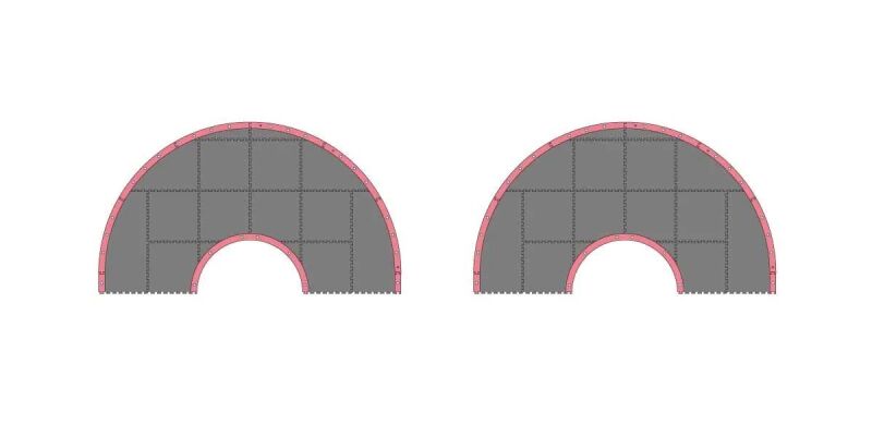 Kyosho Mini-Z Grand Prix Circuit50 Erweiterung Oval (32 St) / K.87053-04B