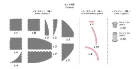 Kyosho Mini-Z Grand Prix Circuit50 Erweiterung Oval (32...