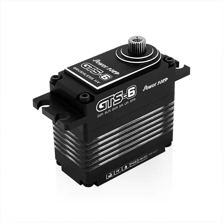 Power HD GTS 6 HV,MG, Brushless, alu case, (60kg/0.07s) / HD-GTS-6